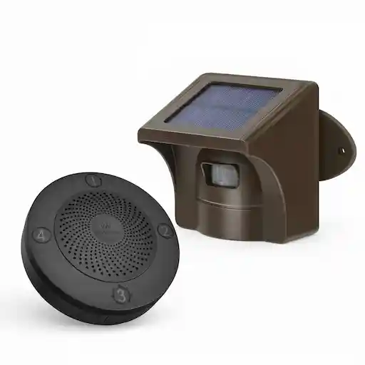 eMACROS Non-APP solar wireless driveway alarm sensor